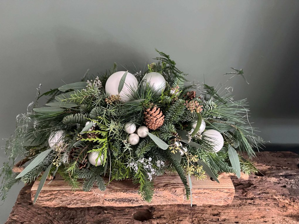 Kerstworkshop tafelstuk